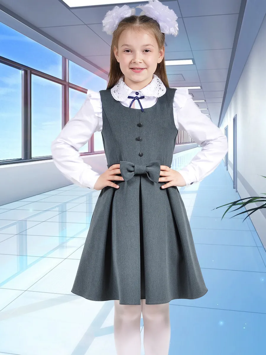 сарафан школьный для девочки — изображение 5