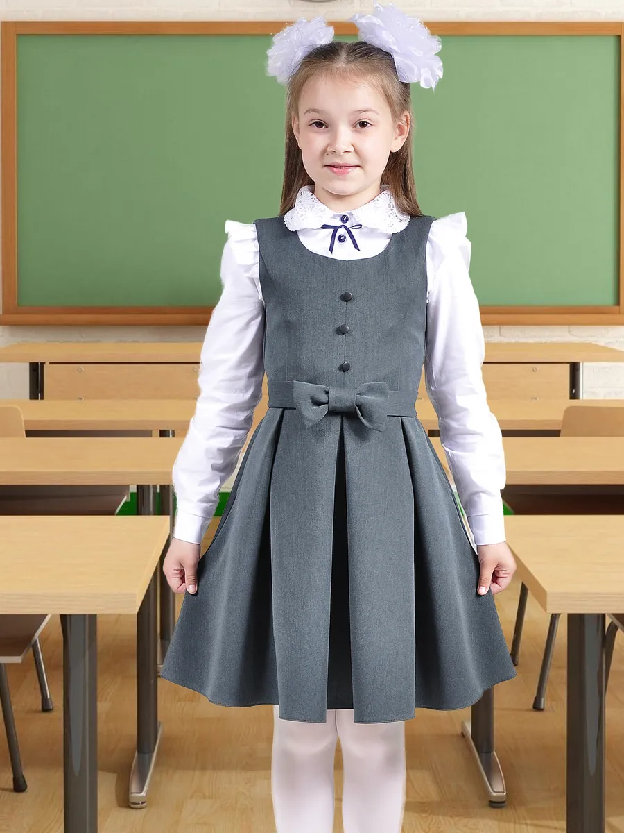 сарафан школьный для девочки — изображение 7