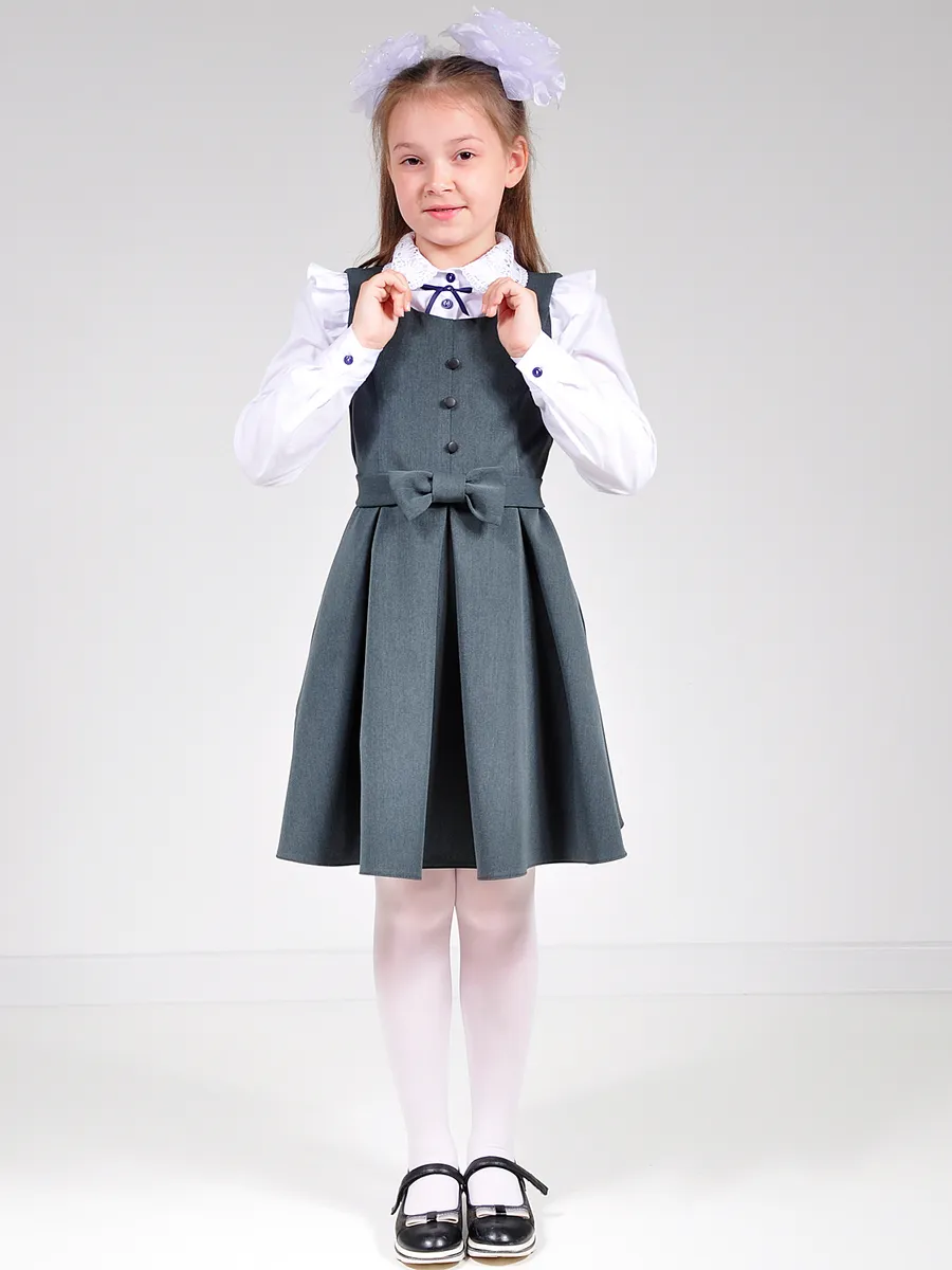 сарафан школьный для девочки — изображение 8