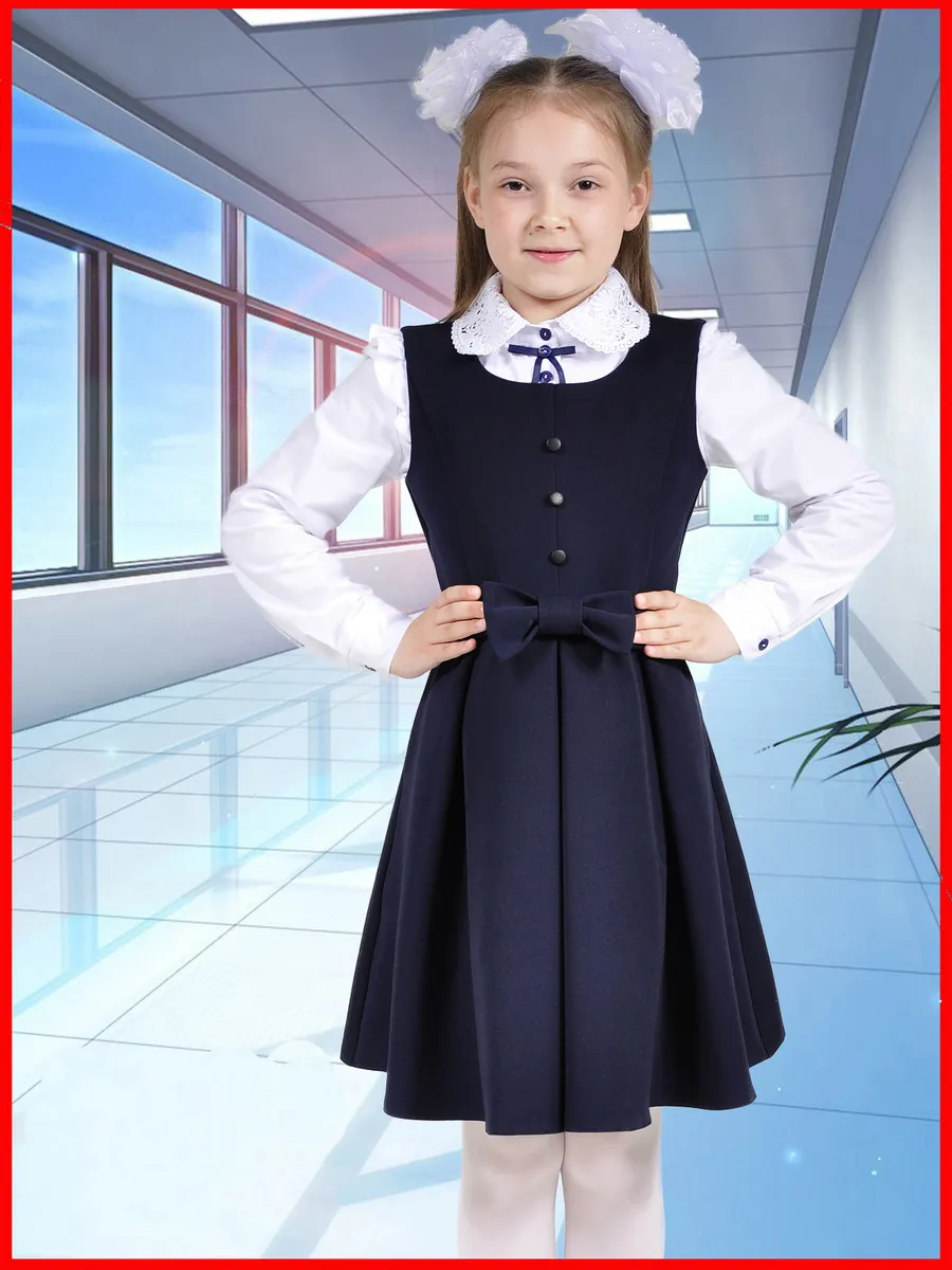 сарафан школьный для девочки — изображение 2