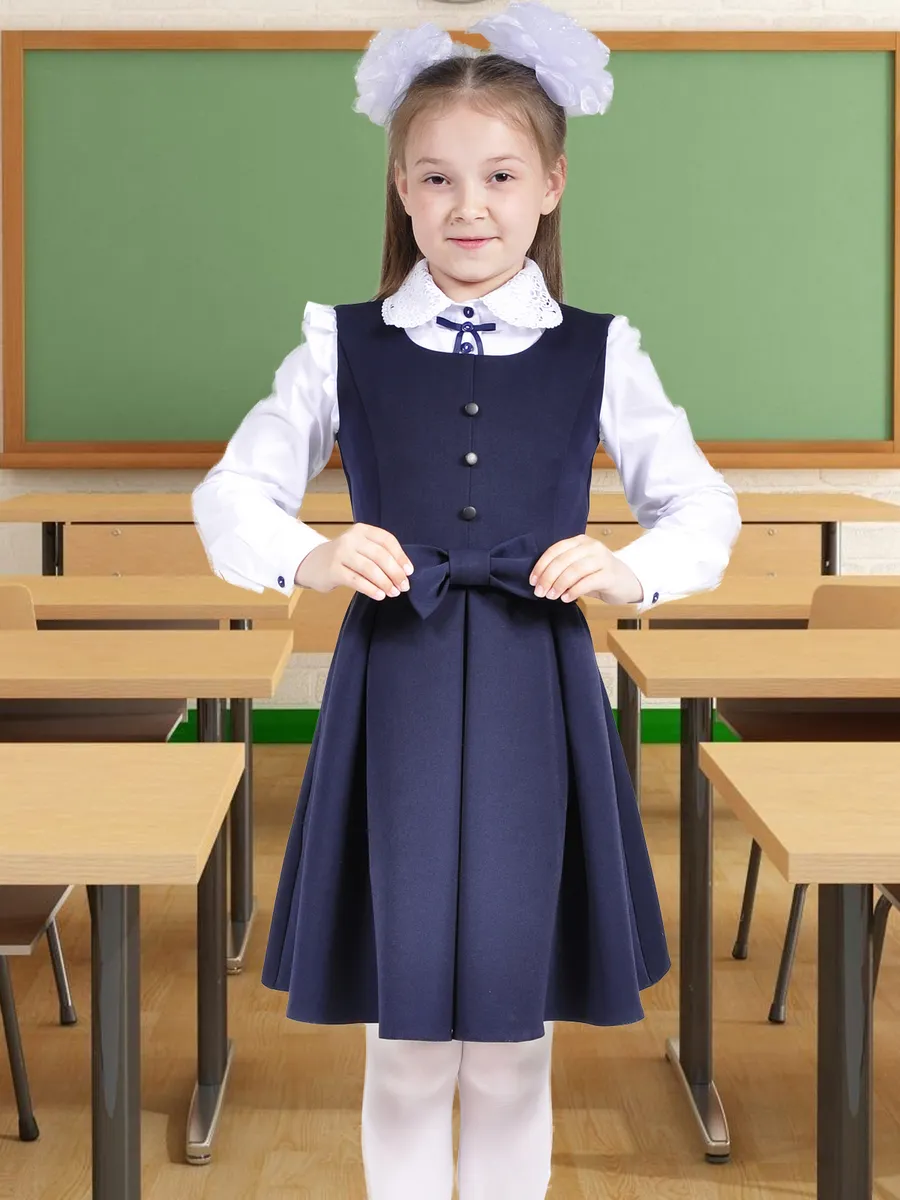 сарафан школьный для девочки — изображение 7