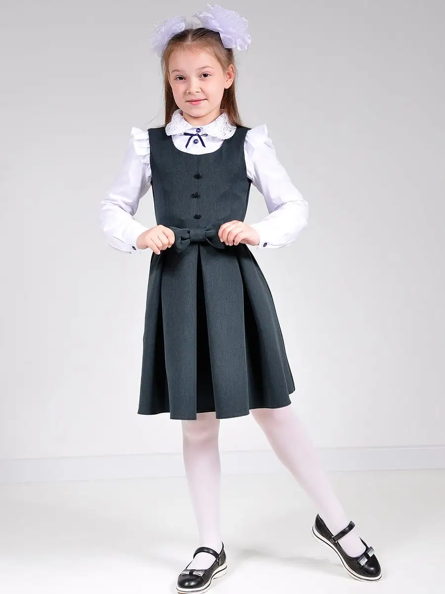 сарафан школьный для девочки — изображение 10