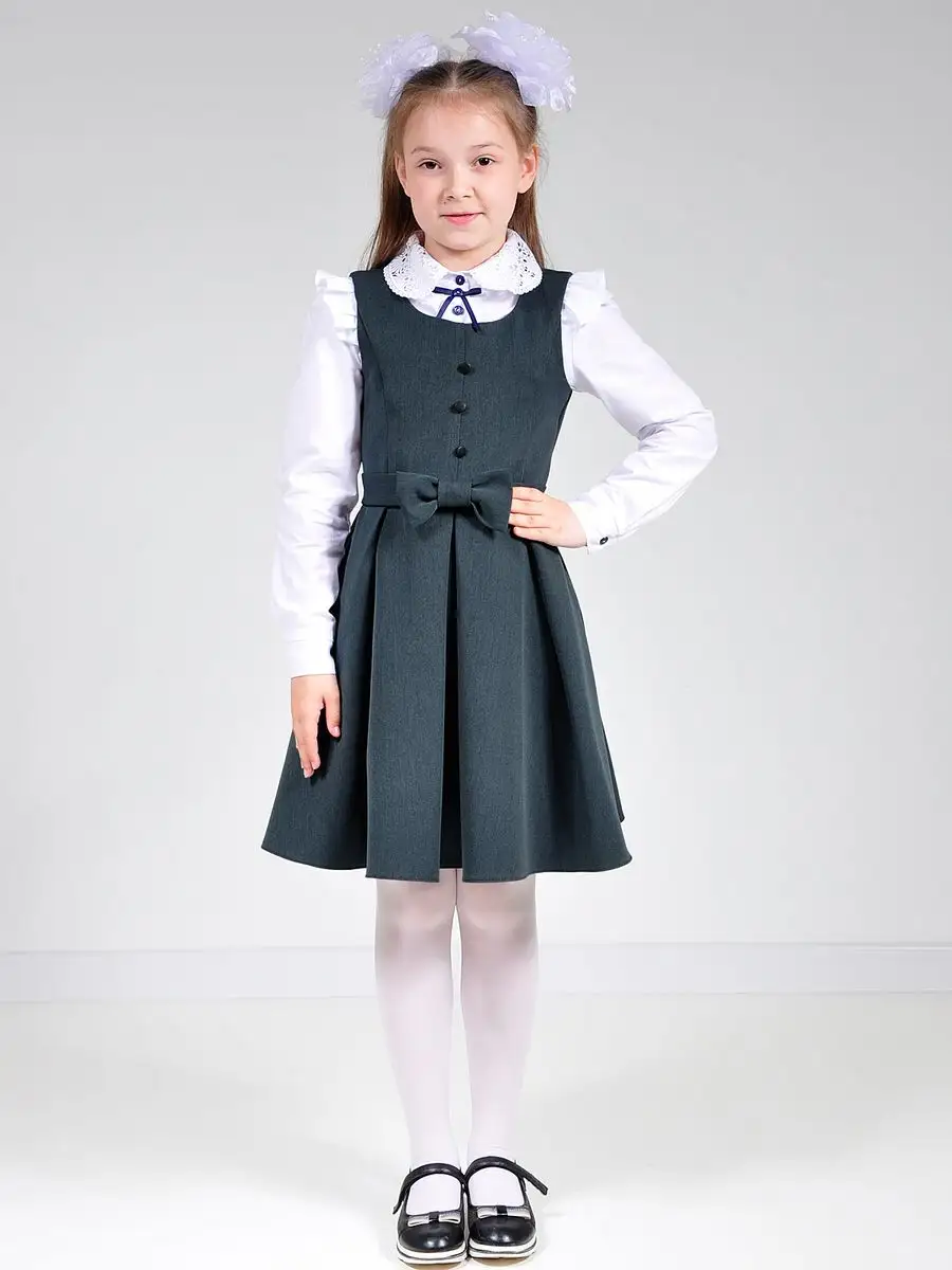 сарафан школьный для девочки — изображение 14