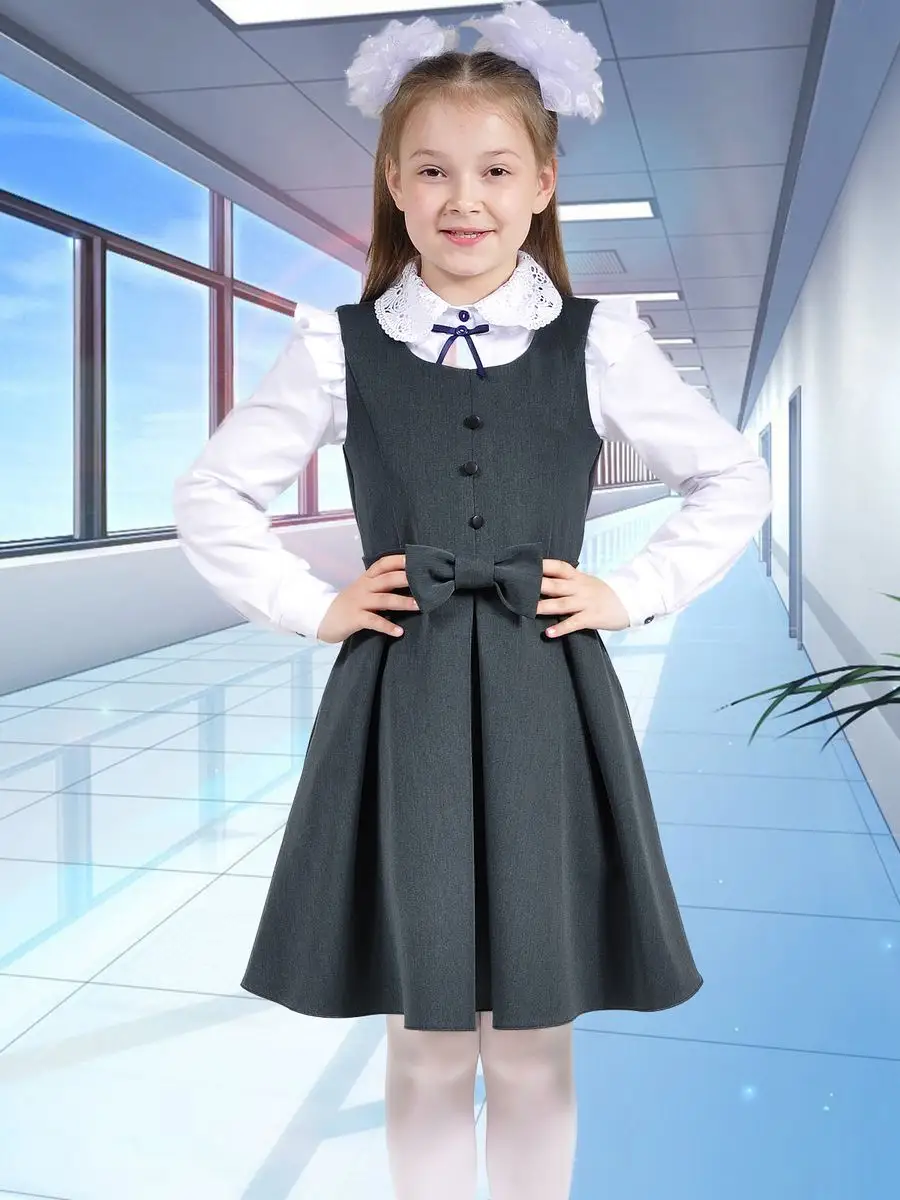 сарафан школьный для девочки — изображение 2