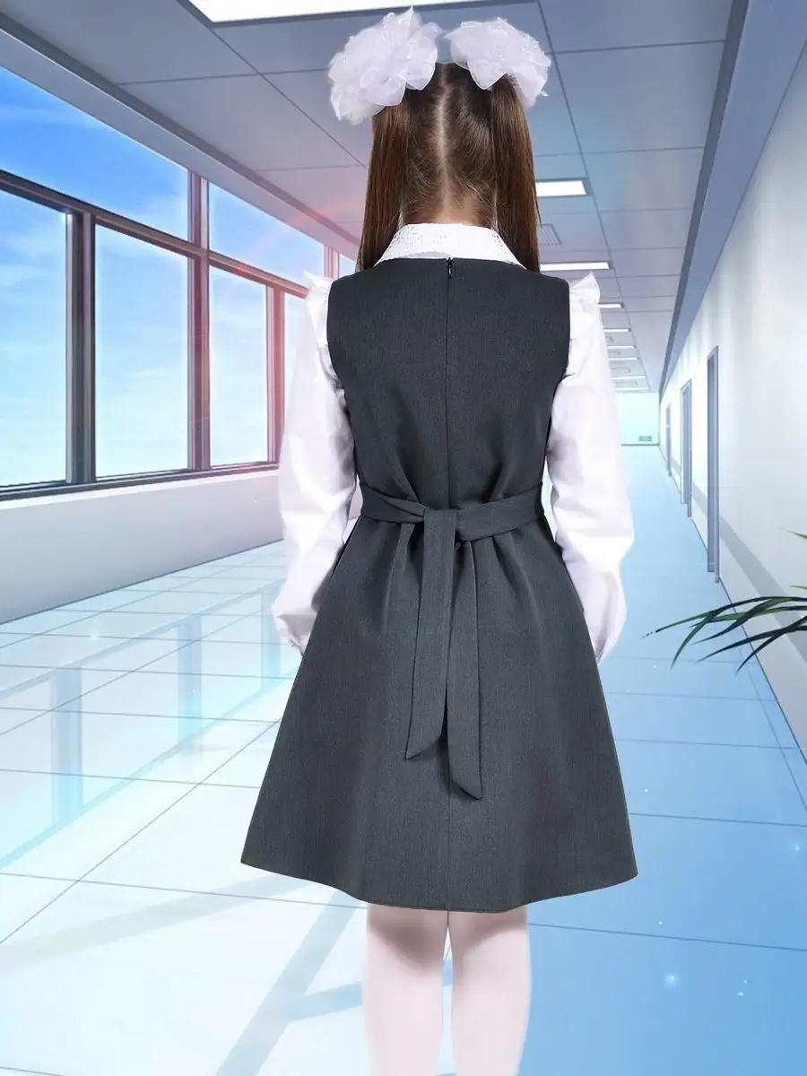 сарафан школьный для девочки — изображение 5