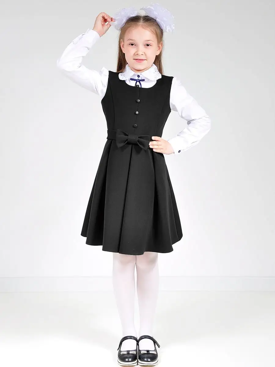 сарафан школьный для девочки — изображение 11