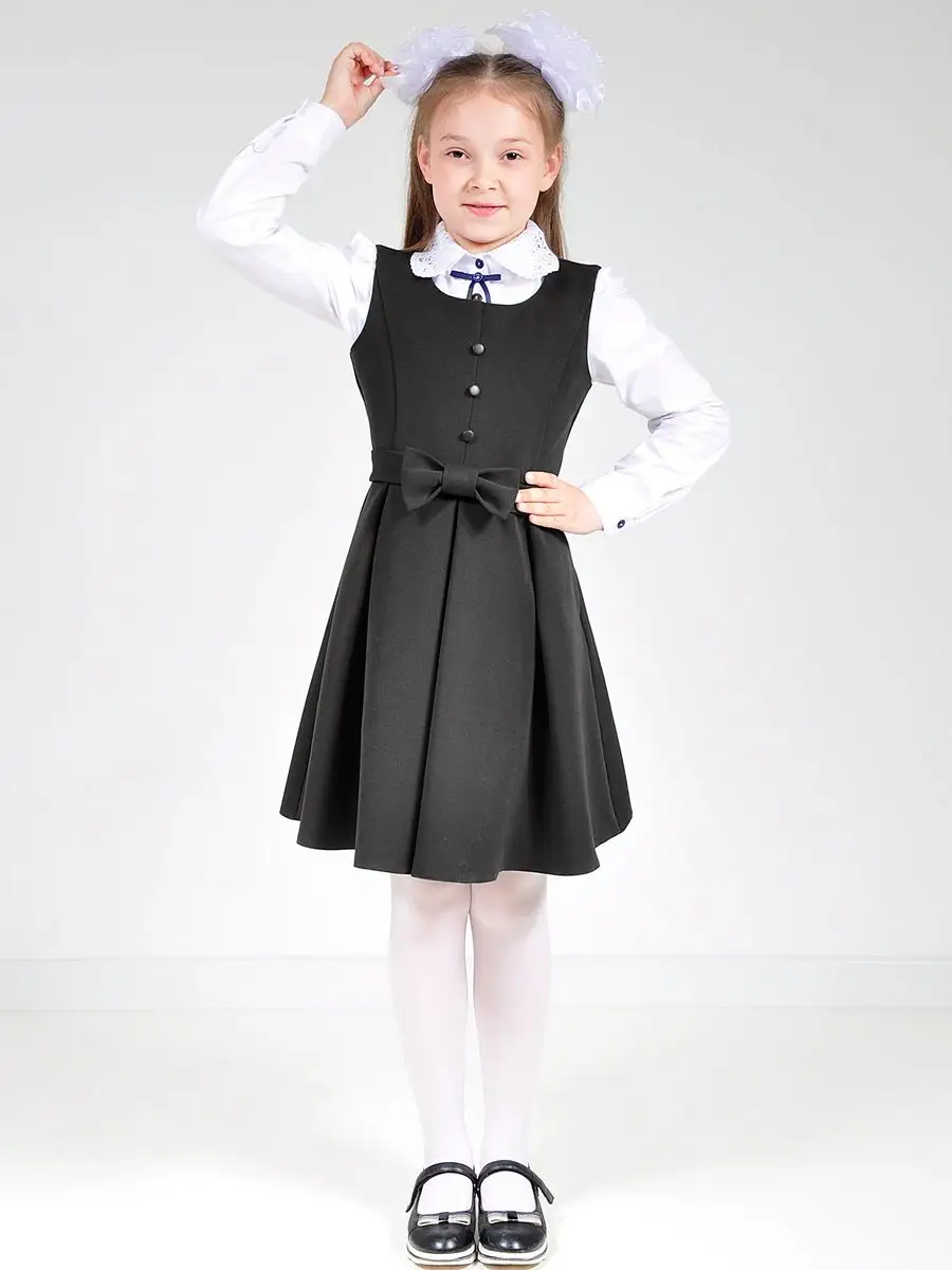 сарафан школьный для девочки — изображение 11