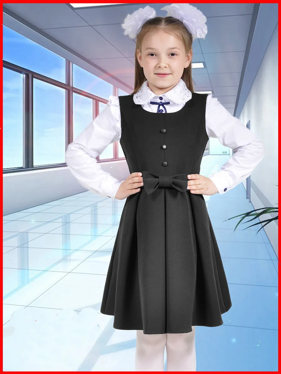 сарафан школьный для девочки — изображение 3