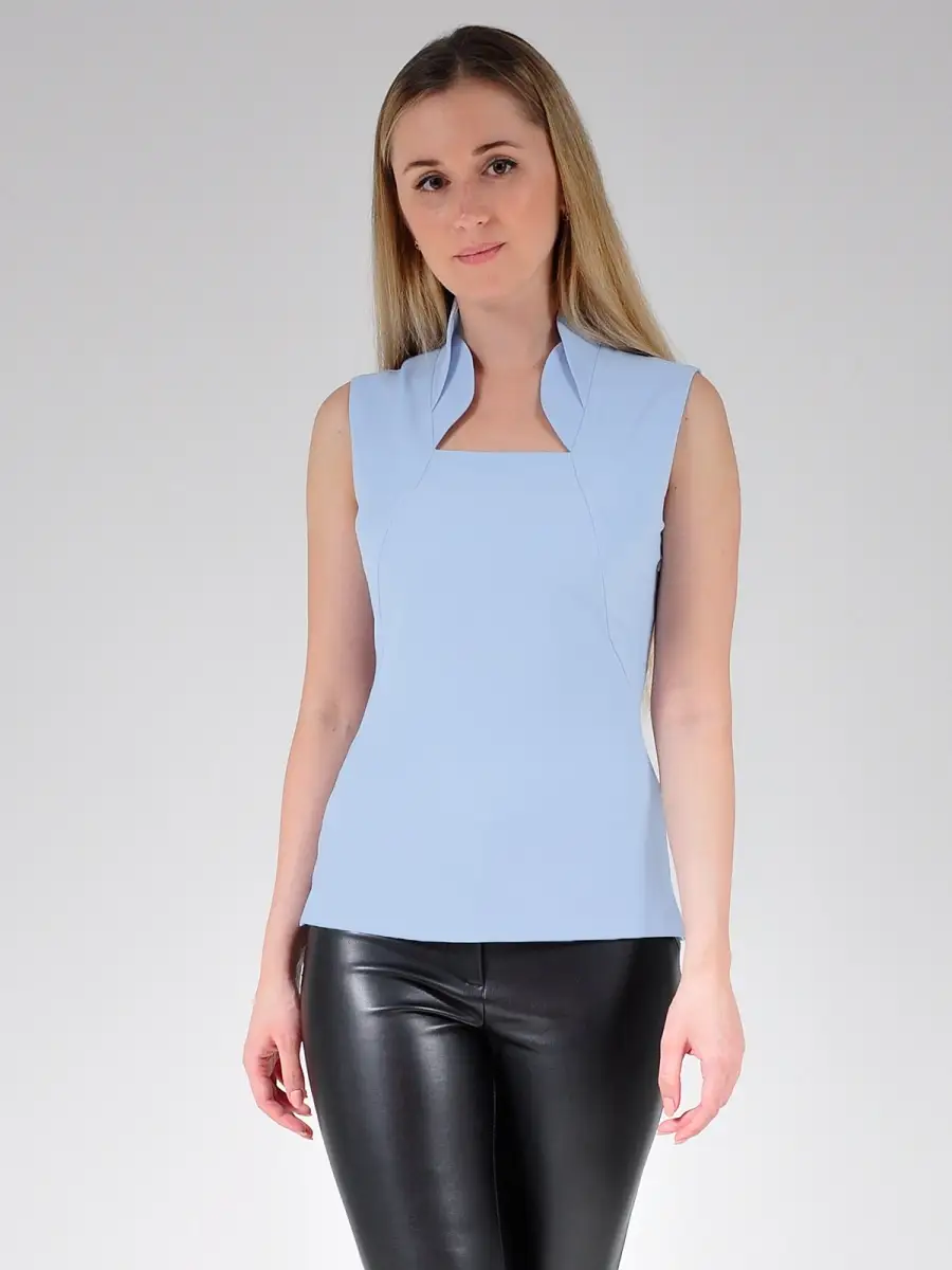 Блузка белая/офисная/нарядная — изображение 2