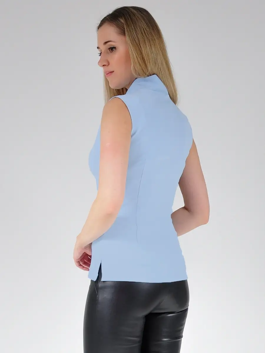 Блузка белая/офисная/нарядная — изображение 5