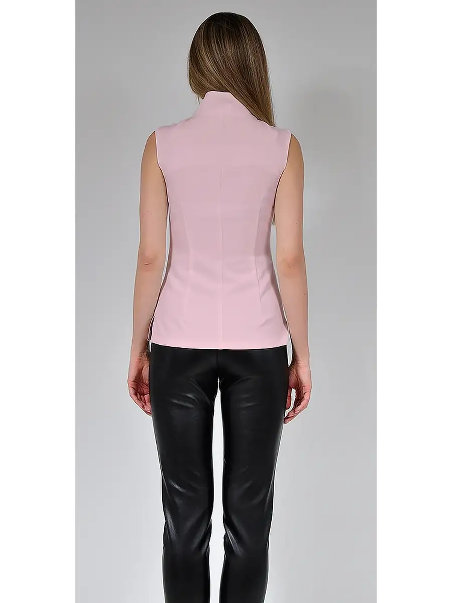 Блузка белая/офисная/нарядная — изображение 3