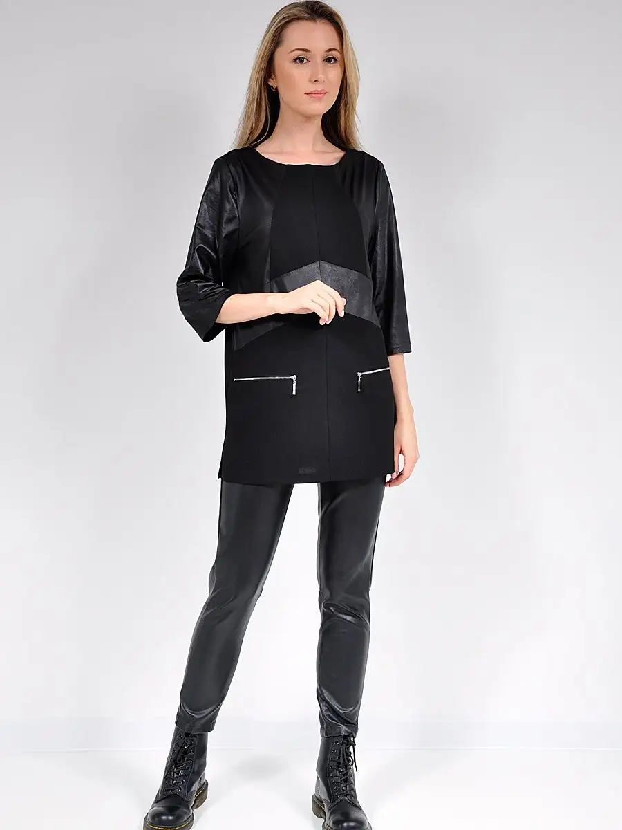 Туника удлиненная нарядная модная — изображение 4