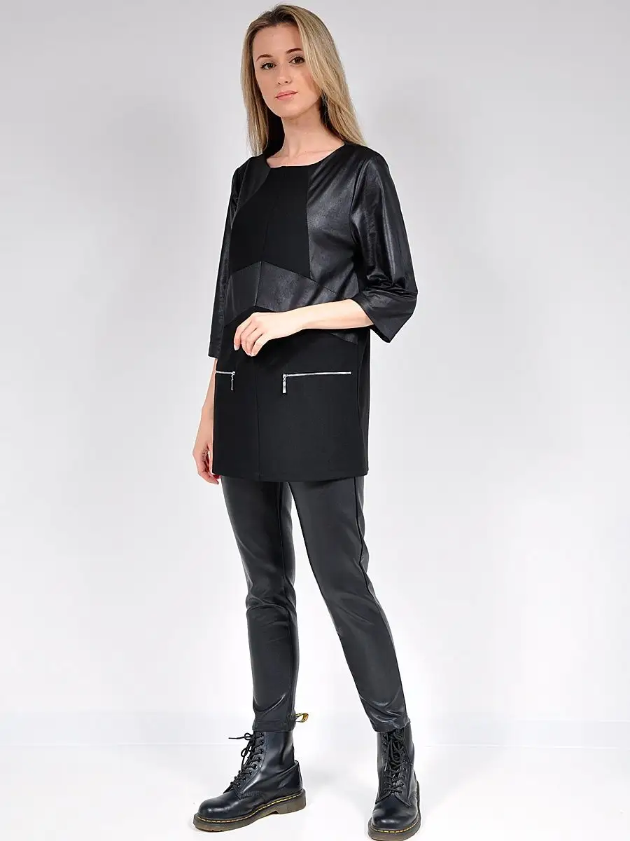 Туника удлиненная нарядная модная — изображение 5