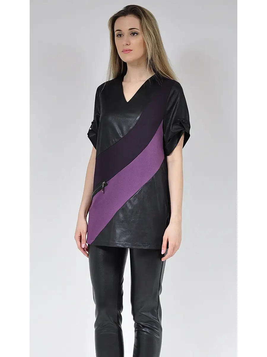 Туника модная под кожу — изображение 2