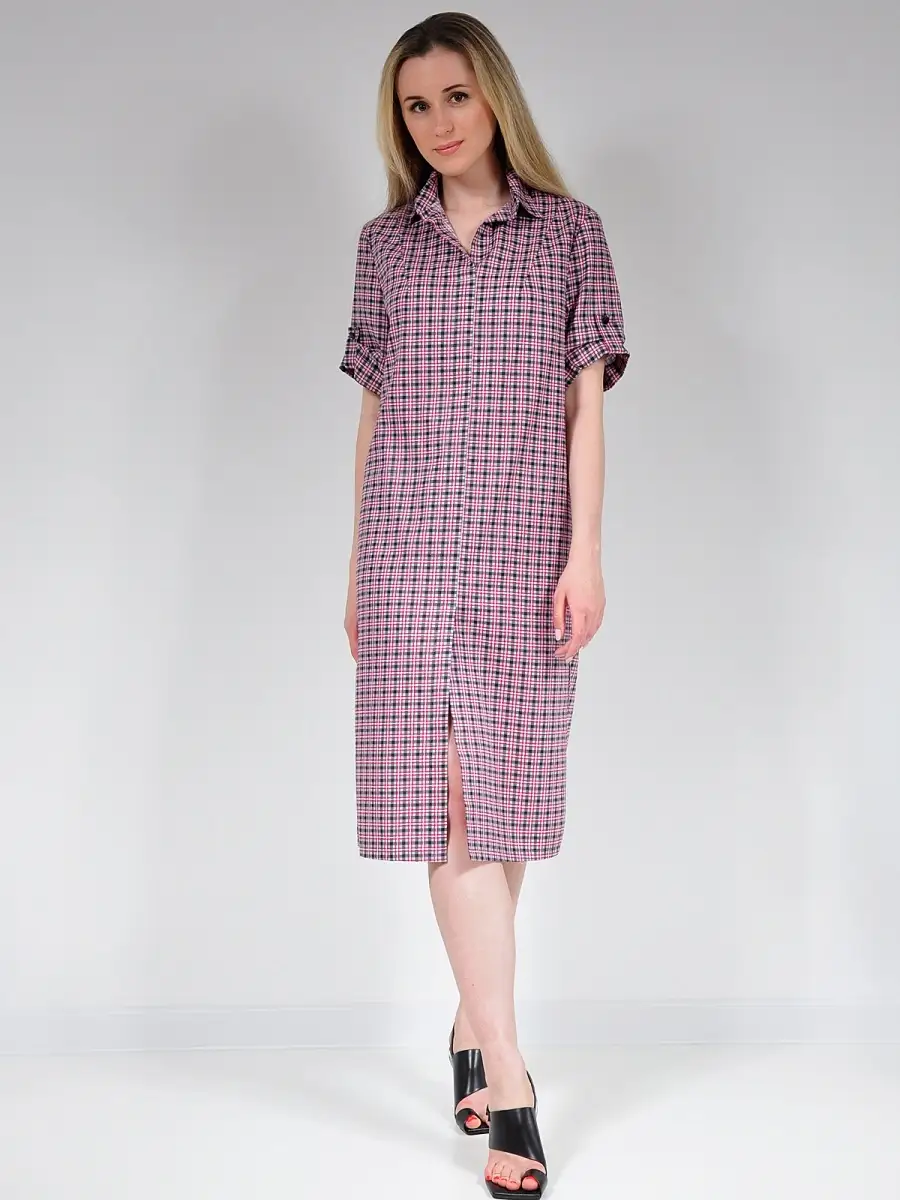 Платье хлопок офисное домашнее — изображение 2
