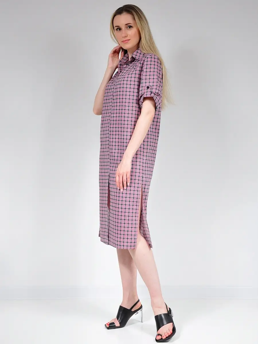 Платье хлопок офисное домашнее — изображение 4