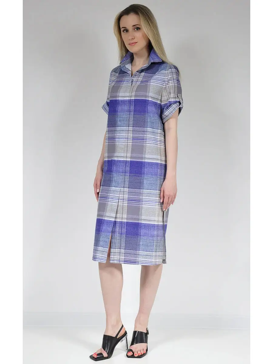 Платье хлопок офисное домашнее — изображение 4
