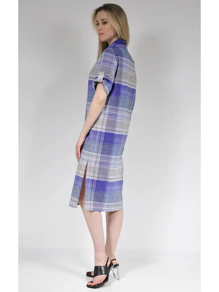 Платье хлопок офисное домашнее — изображение 5