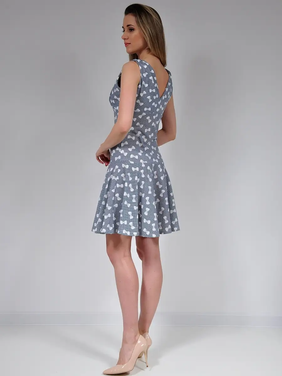 Платье сарафан хлопковый повседневный — изображение 9