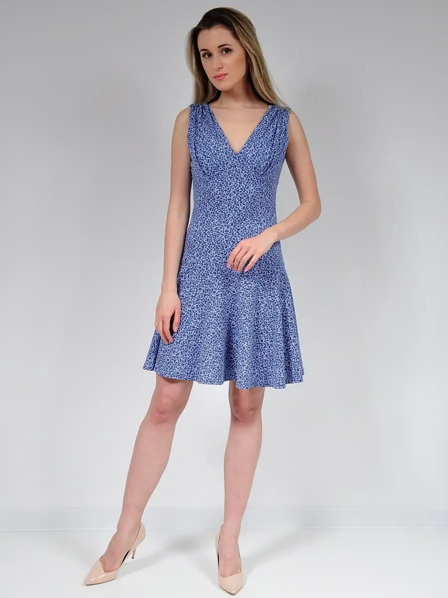 Платье сарафан хлопковый повседневный