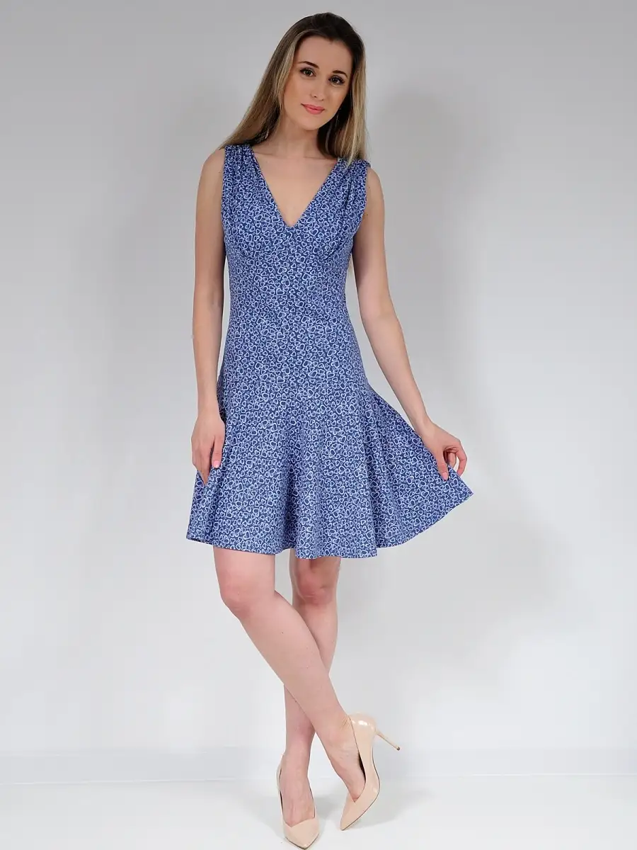 Платье сарафан хлопковый повседневный — изображение 3