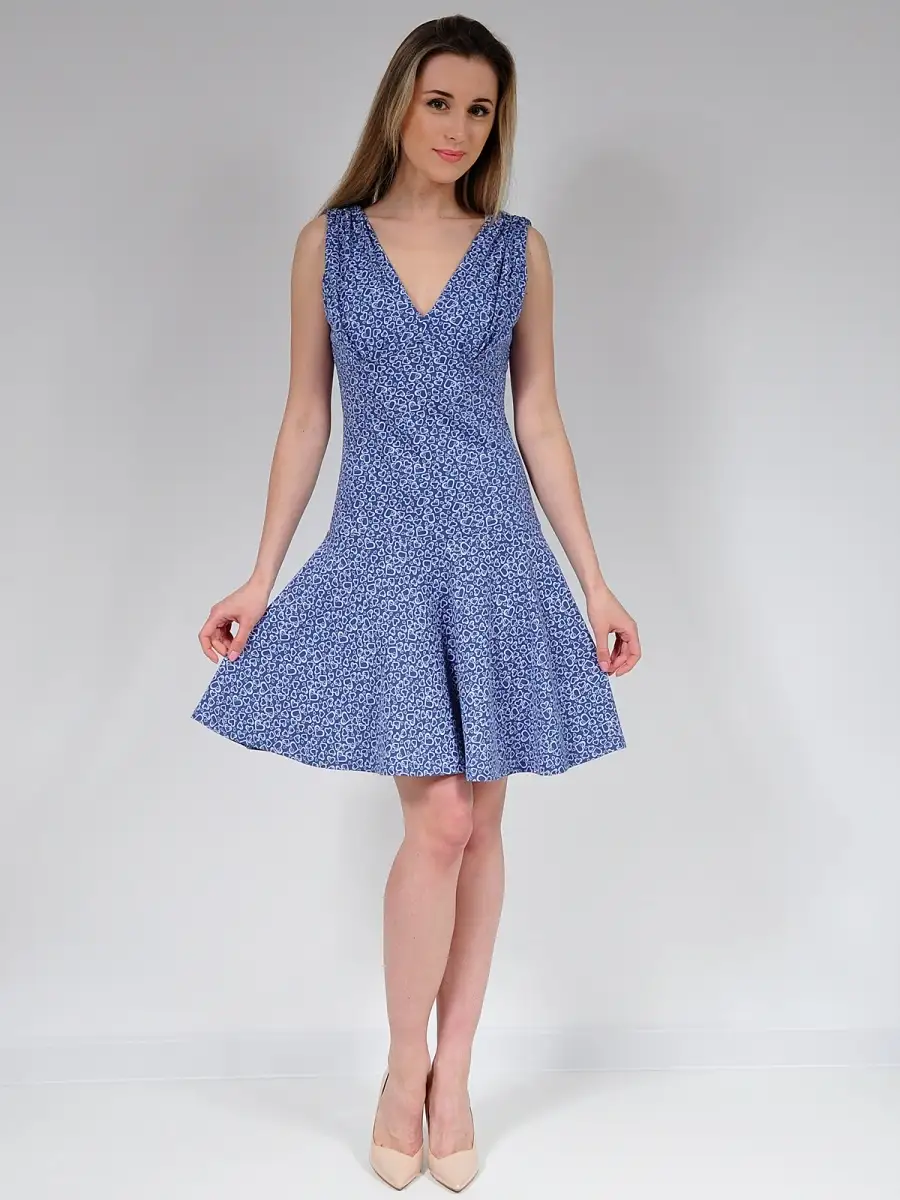 Платье сарафан хлопковый повседневный — изображение 4