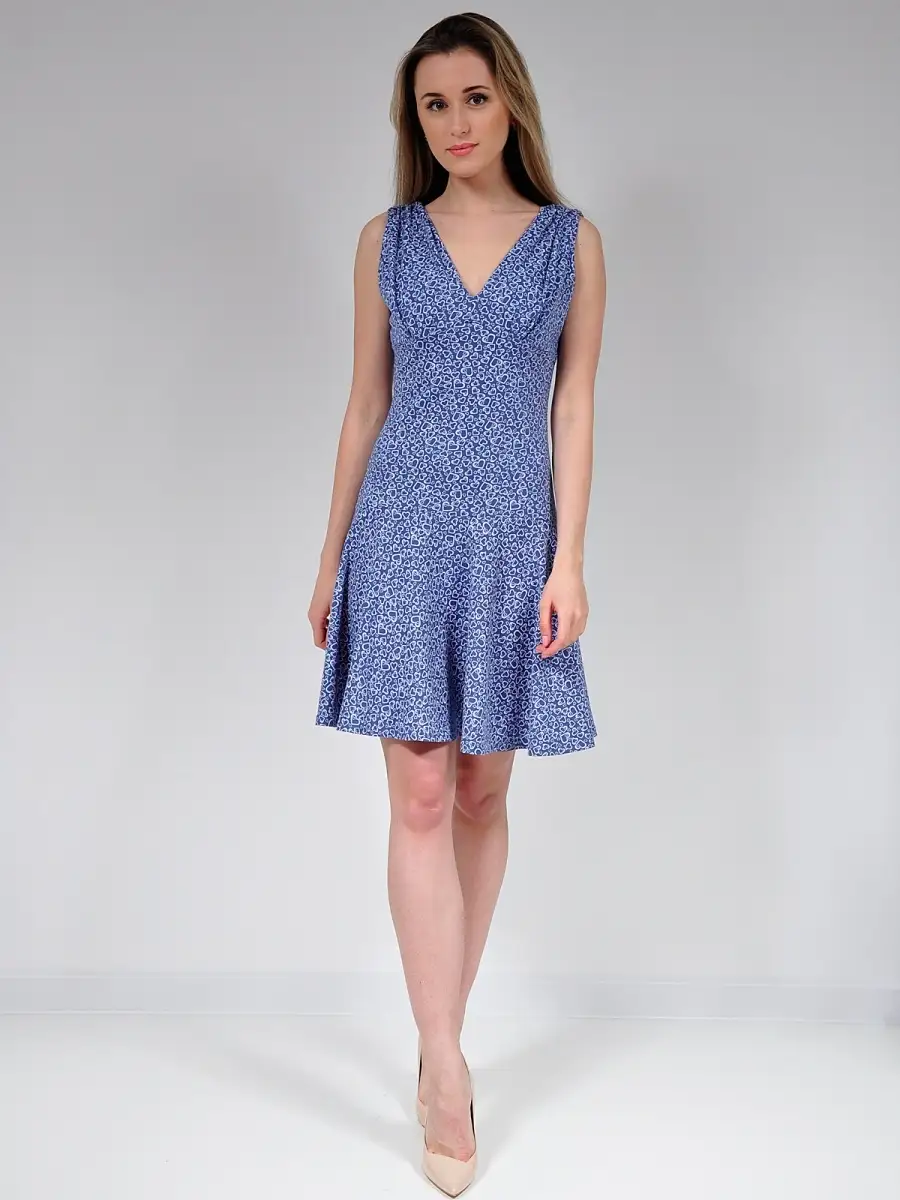 Платье сарафан хлопковый повседневный — изображение 6