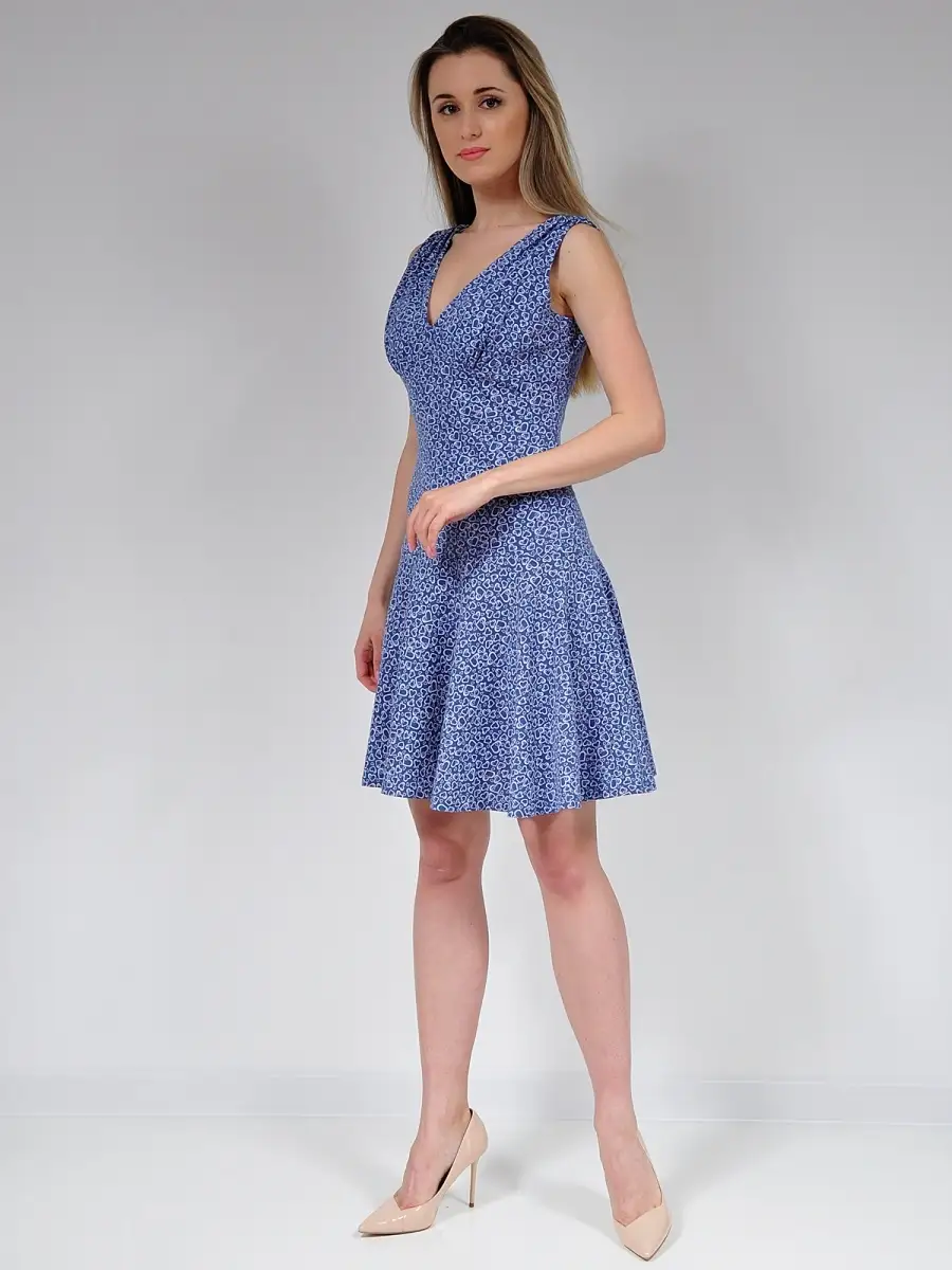 Платье сарафан хлопковый повседневный — изображение 8