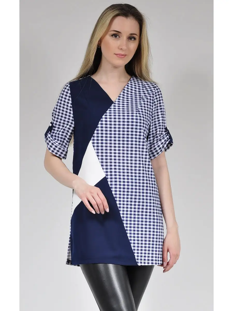Туника нарядная модная удлиненная