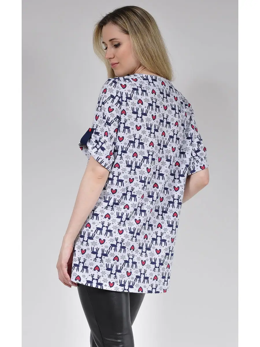 Туника нарядная модная удлиненная — изображение 4