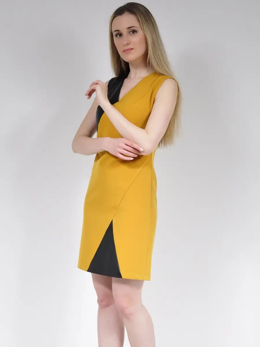 Платье нарядное  вечернее модное офис — изображение 3