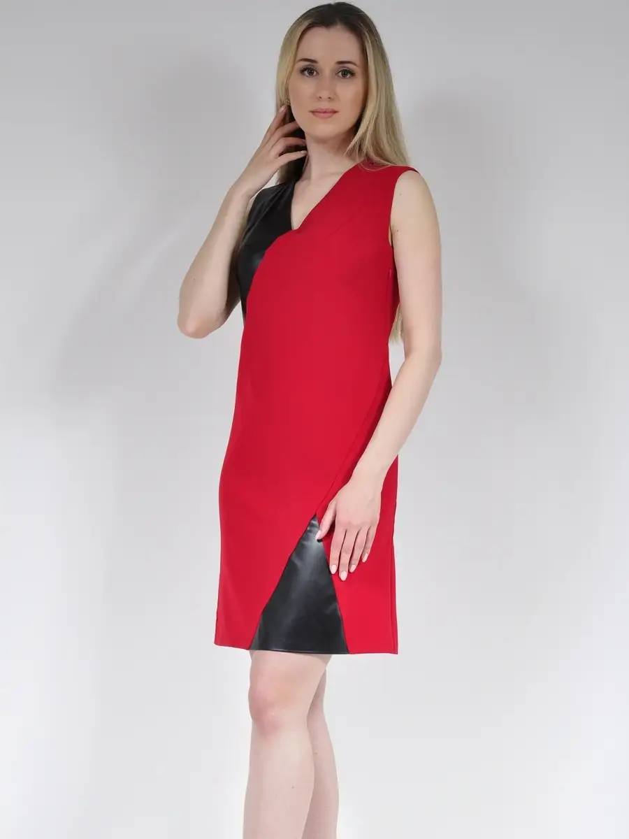 Платье нарядное  вечернее модное офис — изображение 3