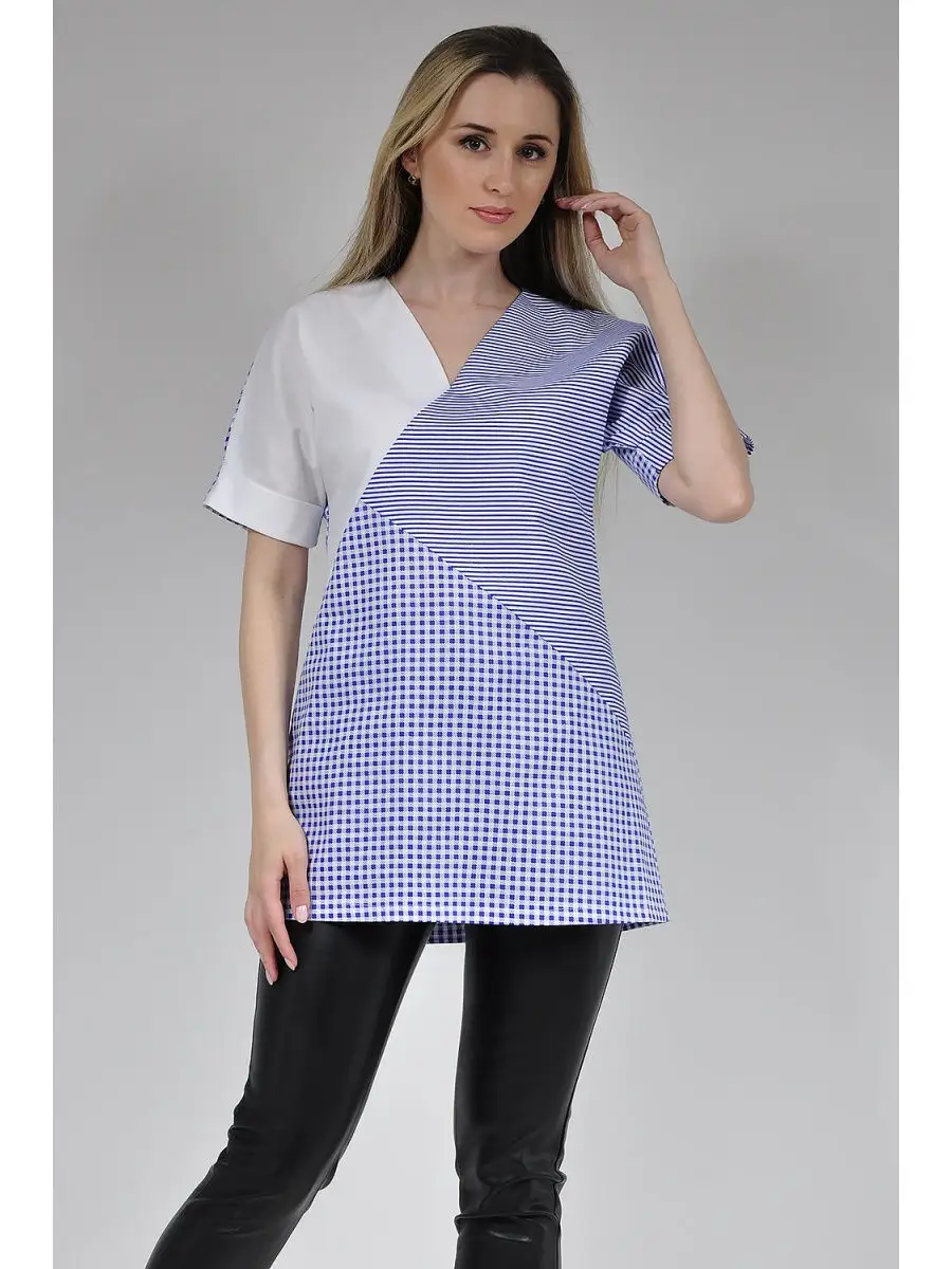 Туника женская офисная нарядная — изображение 2