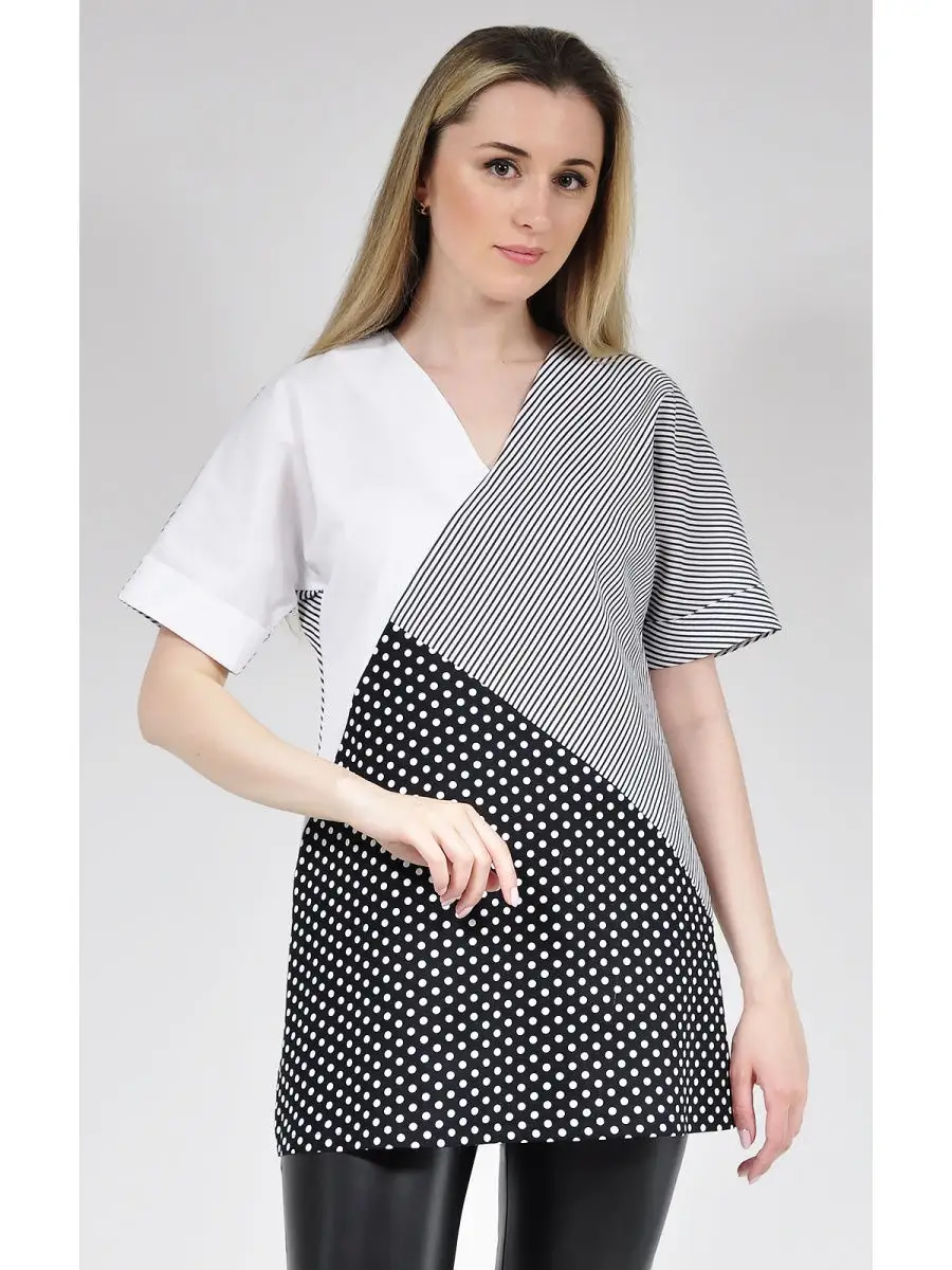 Туника женская офисная нарядная