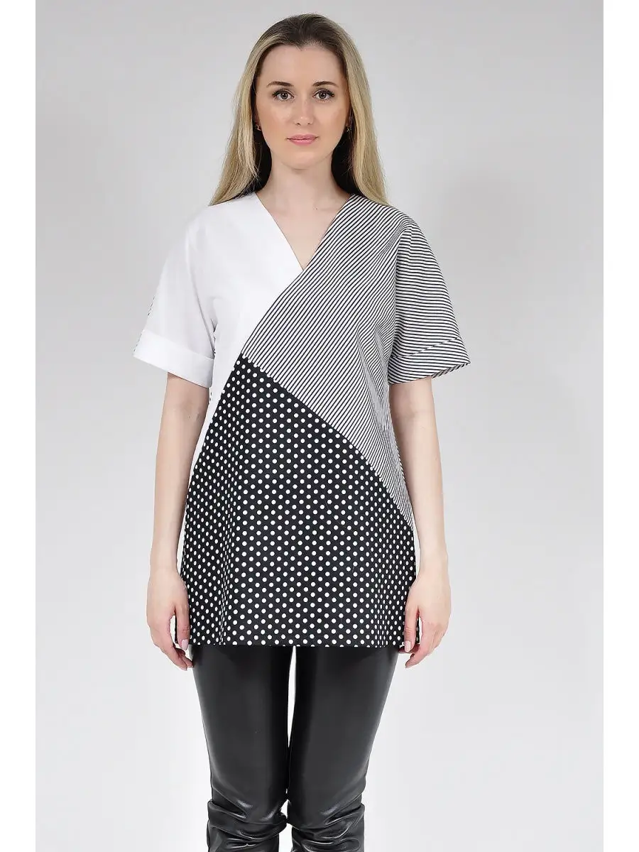 Туника женская офисная нарядная — изображение 2