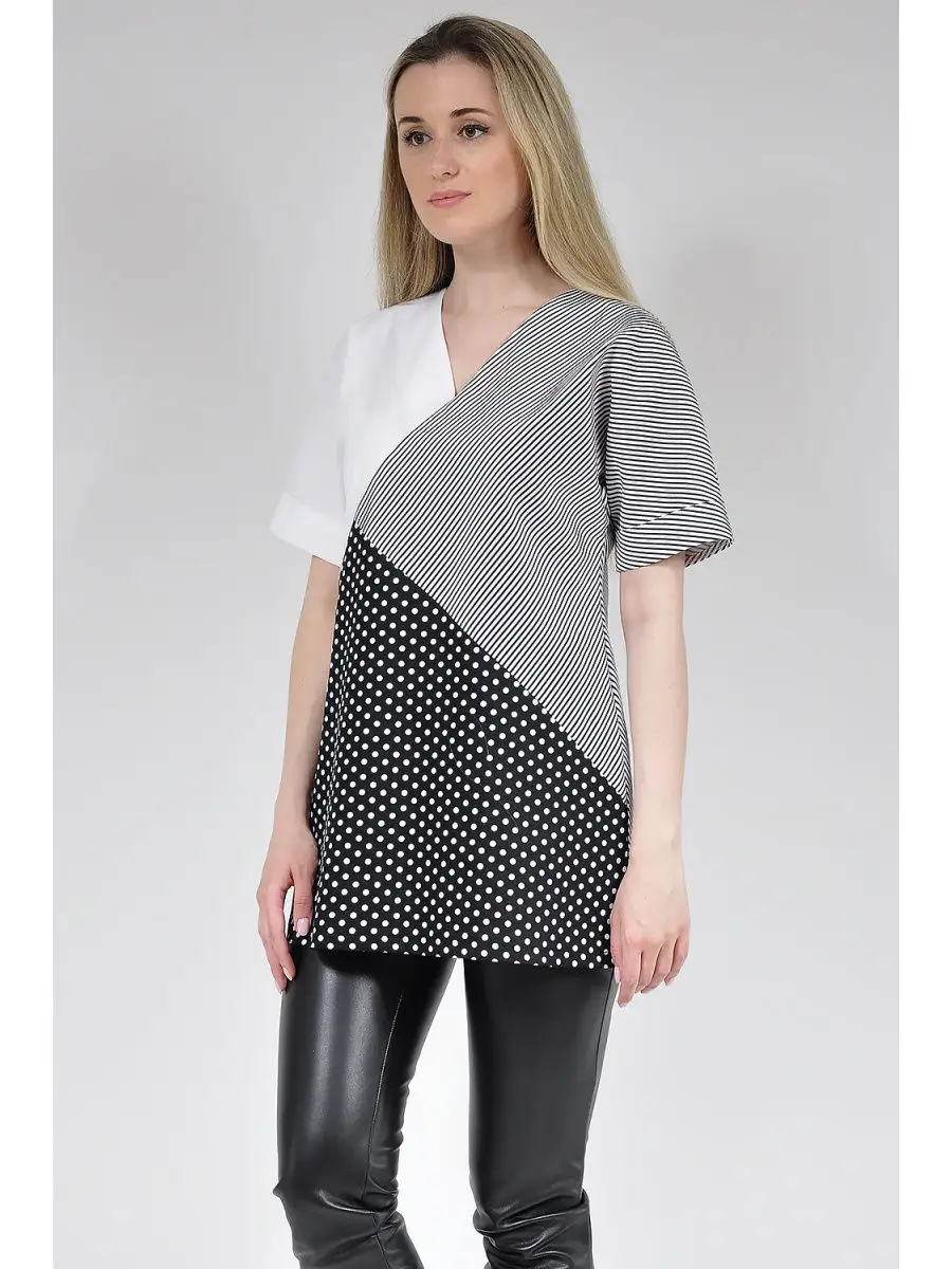 Туника женская офисная нарядная — изображение 4