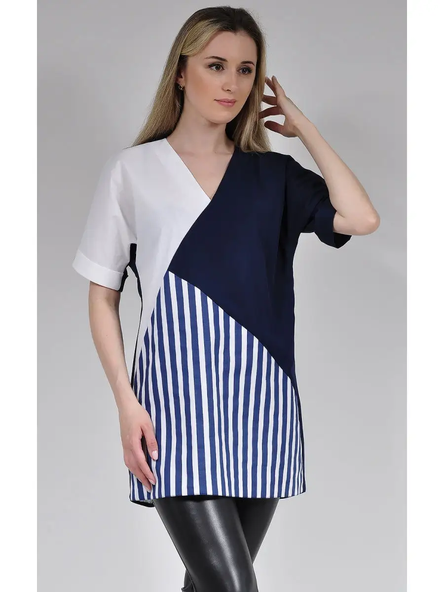 Туника женская офисная нарядная