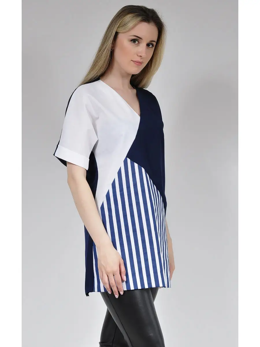 Туника женская офисная нарядная — изображение 2