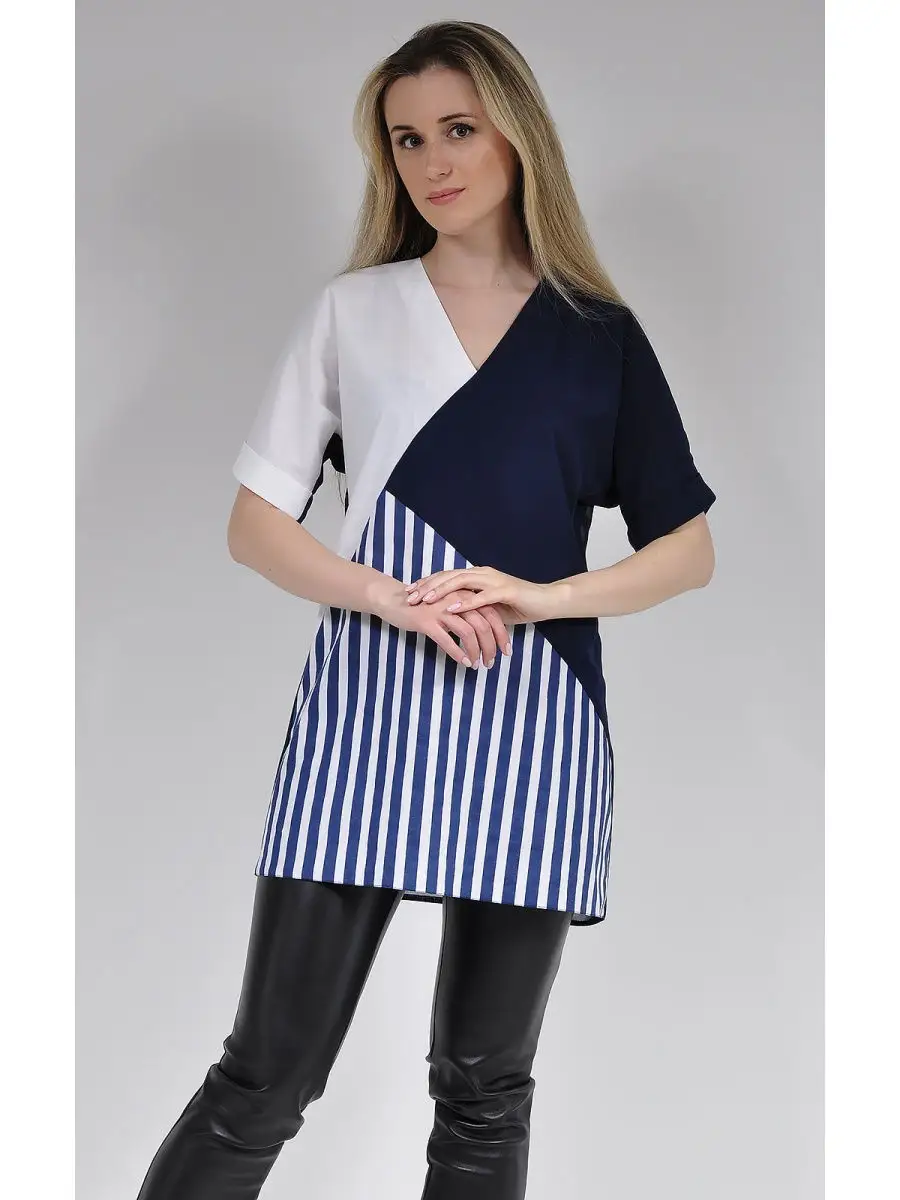 Туника женская офисная нарядная — изображение 3