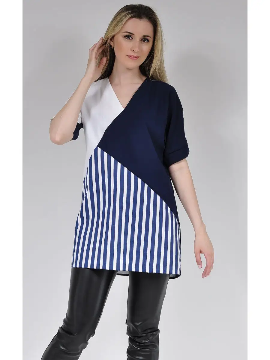 Туника женская офисная нарядная — изображение 4