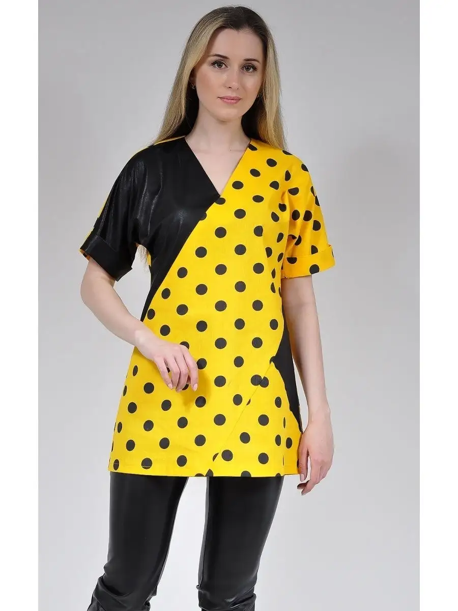 Туника модная офисная удлиненная — изображение 3