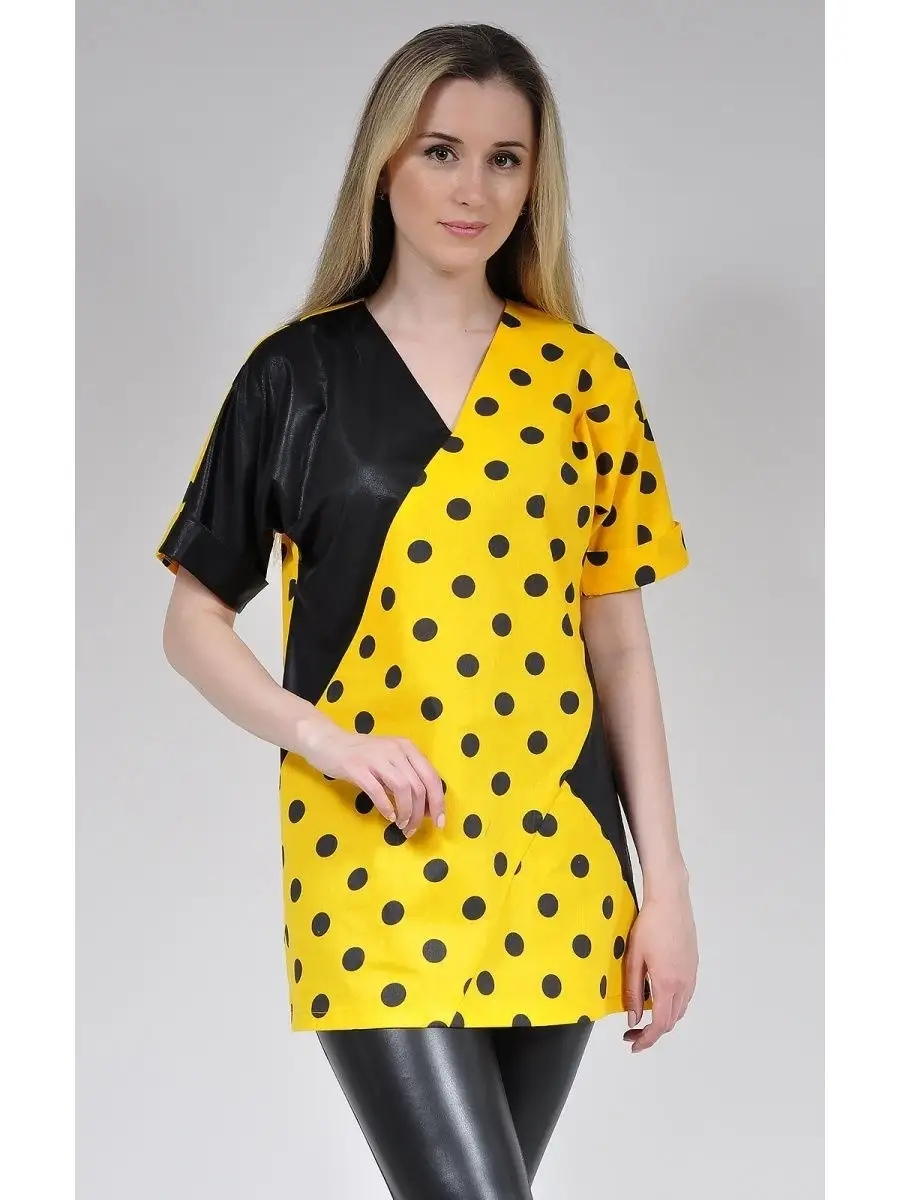 Туника модная офисная удлиненная — изображение 4