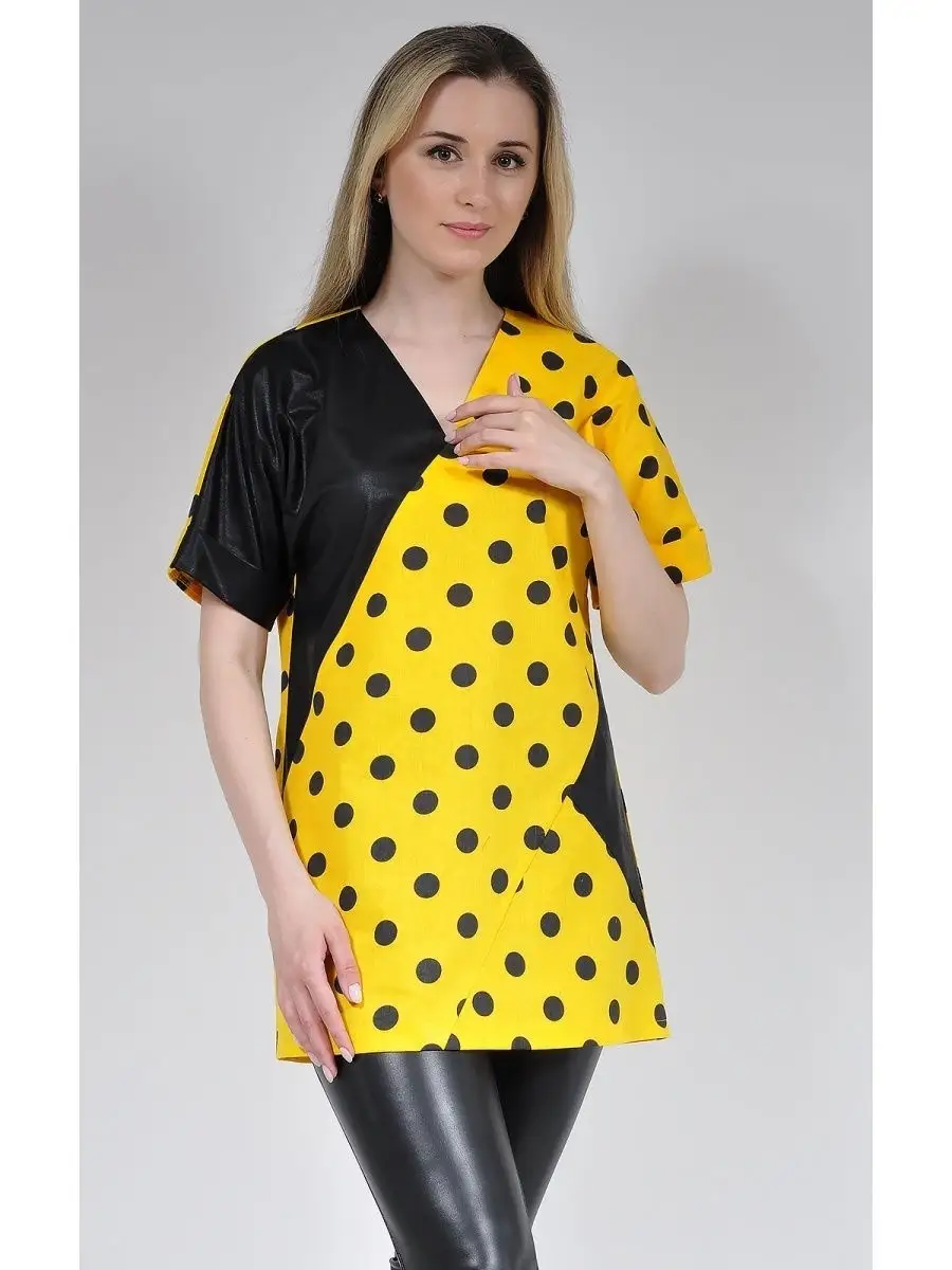 Туника модная офисная удлиненная — изображение 5