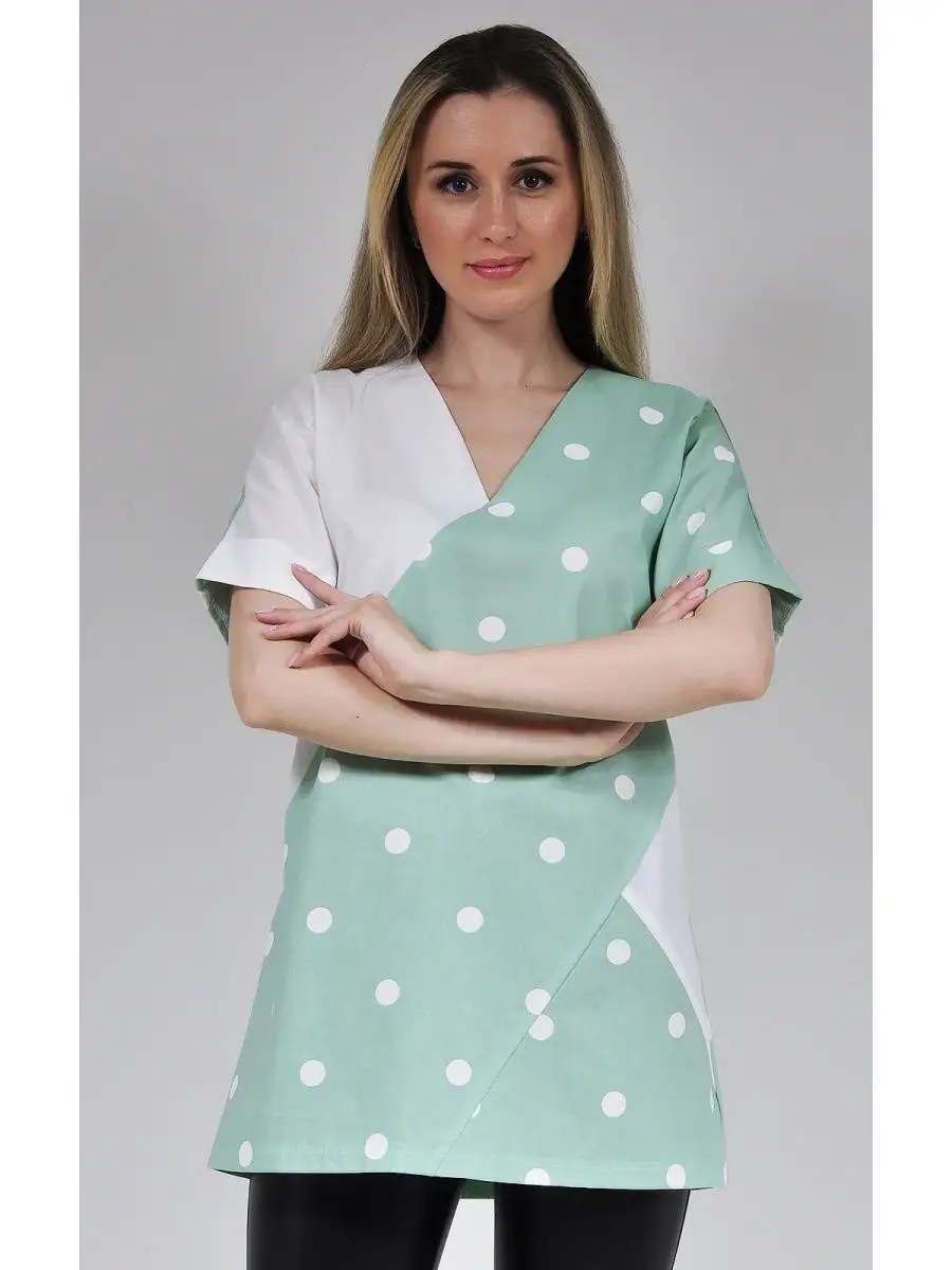 Туника модная офисная удлиненная — изображение 4