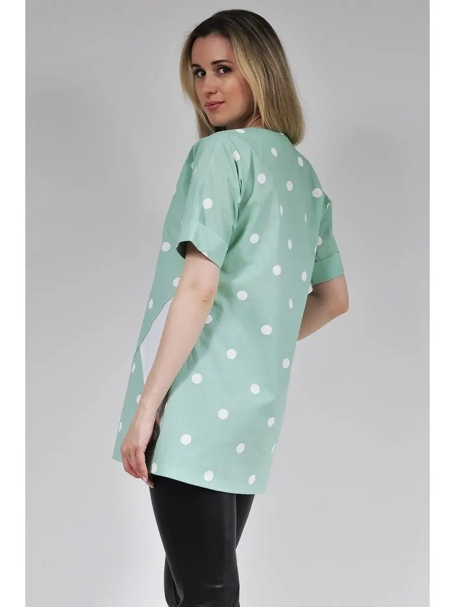 Туника модная офисная удлиненная — изображение 6