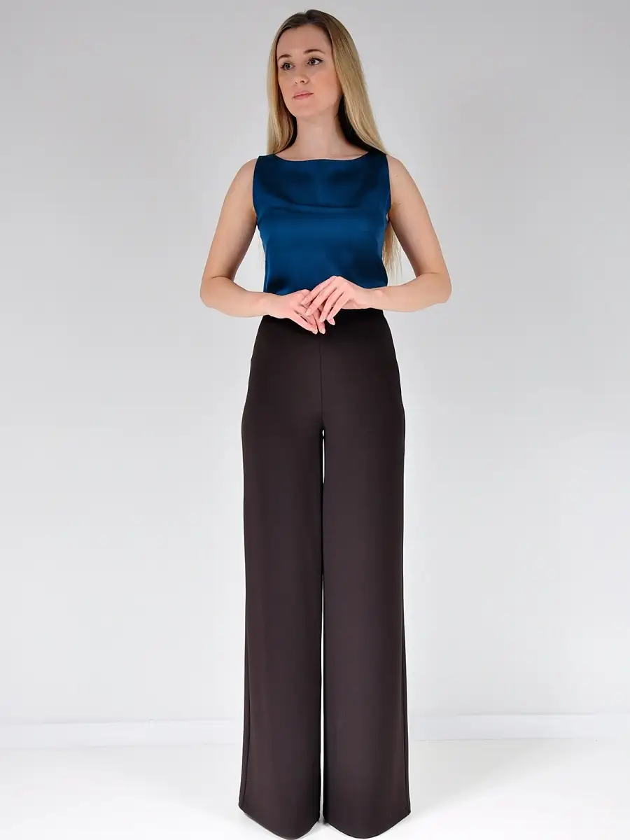 Брюки широкие классические палаццо — изображение 2