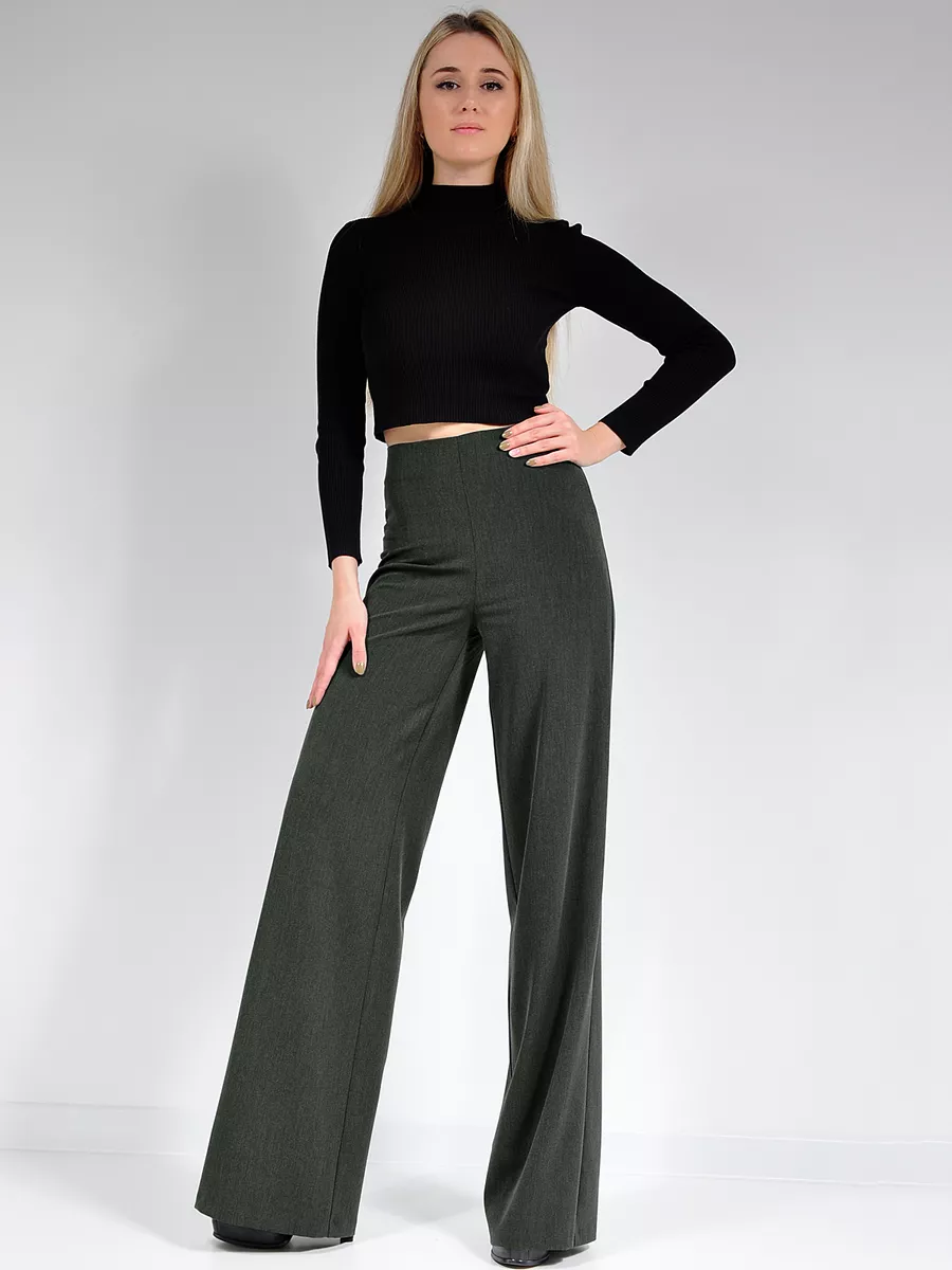 Брюки широкие классические палаццо — изображение 2