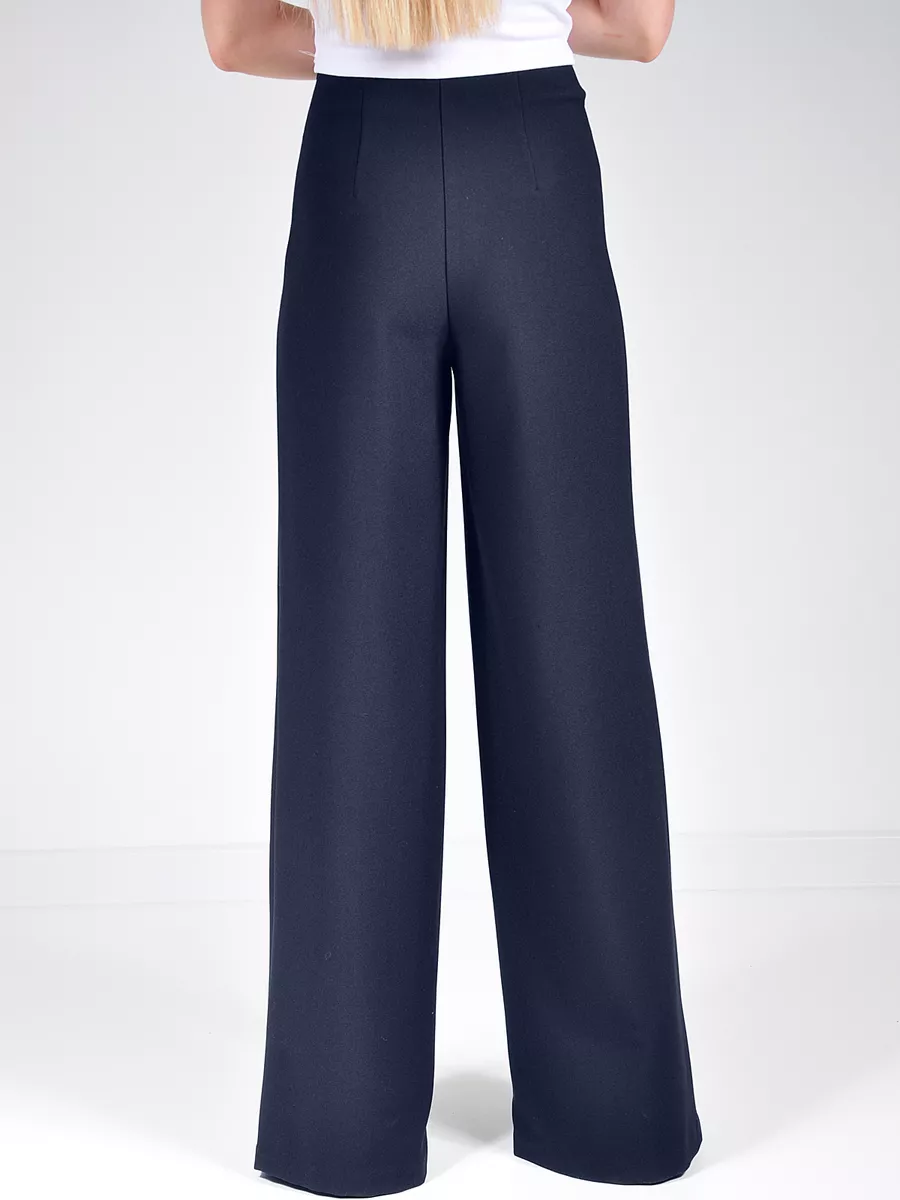 Брюки широкие классические палаццо — изображение 7