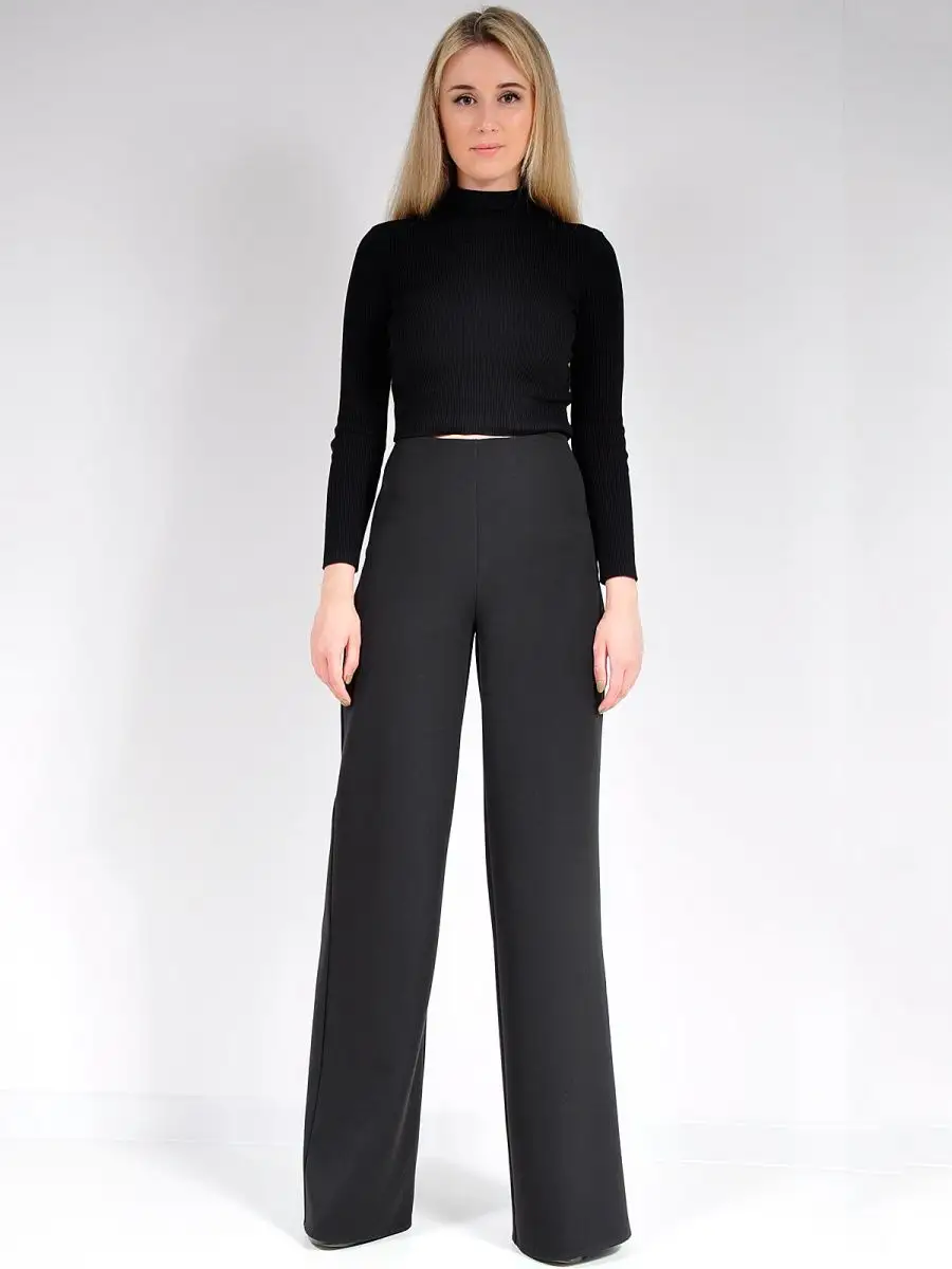 Брюки широкие классические палаццо — изображение 3