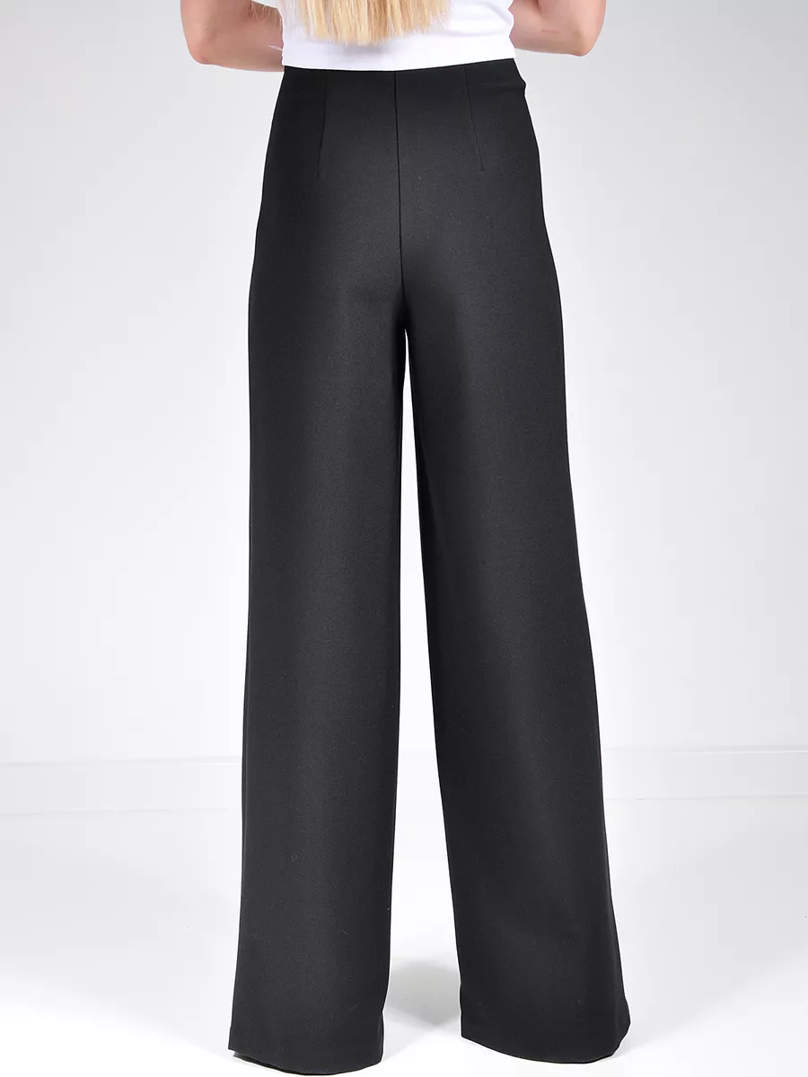 Брюки широкие классические палаццо — изображение 13